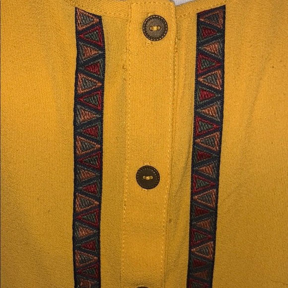 Aztec Mustard Tanktop - Picture 3 of 3
